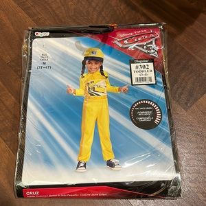 Cruz Toddler Costume from Disney’s Cars - 3T to 4T